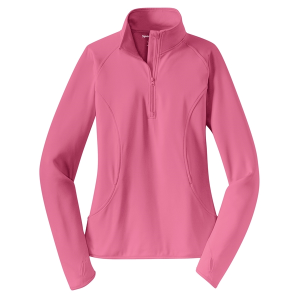 Sport-Tek® Ladies Sport-Wick® Stretch 1/2-Zip Pullover