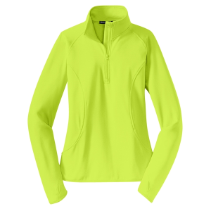 Sport-Tek® Ladies Sport-Wick® Stretch 1/2-Zip Pullover