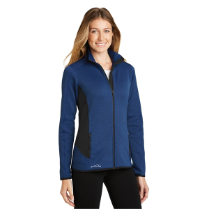 Eddie Bauer® Ladies Full-Zip Heather Stretch Fleece Jacket