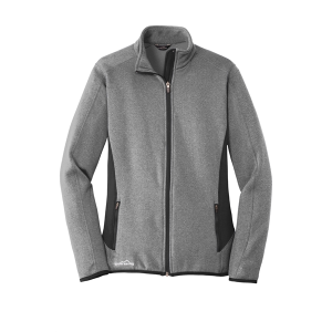 Eddie Bauer® Ladies Full-Zip Heather Stretch Fleece Jacket