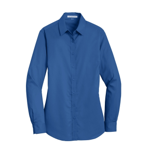 Port Authority Women's SuperPro Twill Shirt.