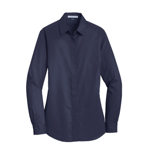 Port Authority Women's SuperPro Twill Shirt.