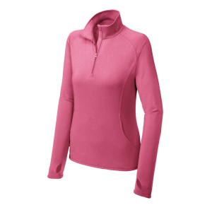 Sport-Tek® Ladies Sport-Wick® Stretch 1/2-Zip Pullover