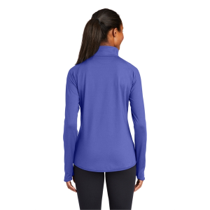 Sport-Tek® Ladies Sport-Wick® Stretch 1/2-Zip Pullover