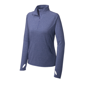 Sport-Tek® Ladies Sport-Wick® Stretch 1/2-Zip Pullover