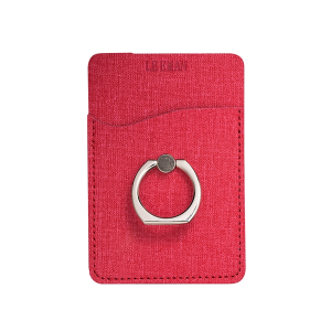 Leeman RFID Phone Pocket With Metal Ring Phone Stand