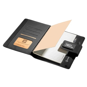 SCX Design™ Notebook A5 with Power Bank 4000 mAh