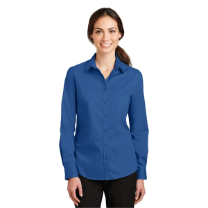 Port Authority Women's SuperPro Twill Shirt.