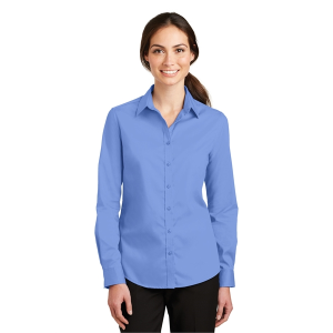 Port Authority Women's SuperPro Twill Shirt.