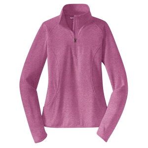 Sport-Tek® Ladies Sport-Wick® Stretch 1/2-Zip Pullover