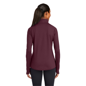 Sport-Tek® Ladies Sport-Wick® Stretch 1/2-Zip Pullover